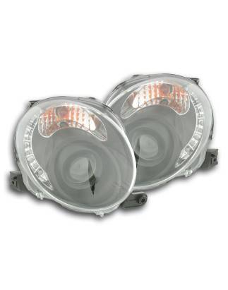 Daylight headlight LED DRL look Fiat 500 07- black