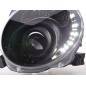 Daylight headlight LED DRL look Fiat 500 07- black