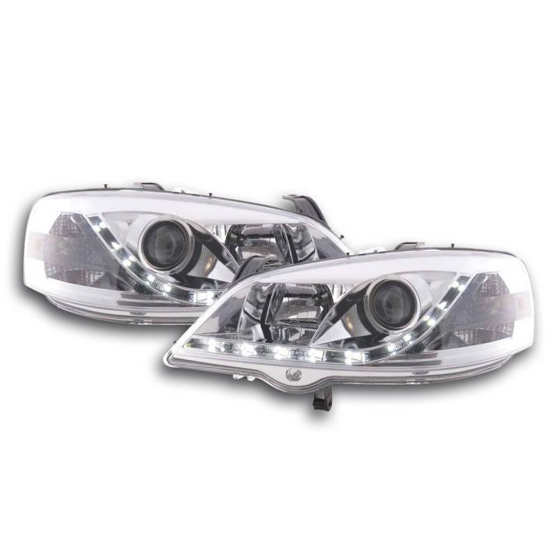 Daylight headlight LED DRL look Opel Astra G 98-03 chrome