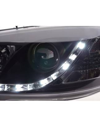 Daylight headlight LED daytime running lights Opel Astra G 98-03 black