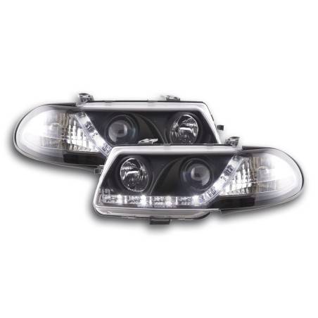 Daylight headlight LED DRL look Opel Astra F 95-97 black