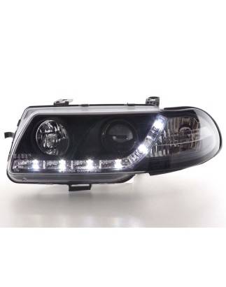 Daylight headlight LED DRL look Opel Astra F 95-97 black