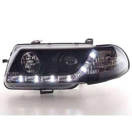 Daylight headlight LED DRL look Opel Astra F 95-97 black