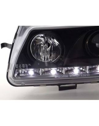 Daylight headlight LED DRL look Opel Astra F 95-97 black