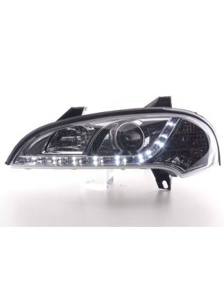 Daylight headlight LED DRL look Opel Tigra 95-03 chrome