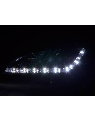 Daylight headlight LED DRL look Opel Tigra 95-03 chrome