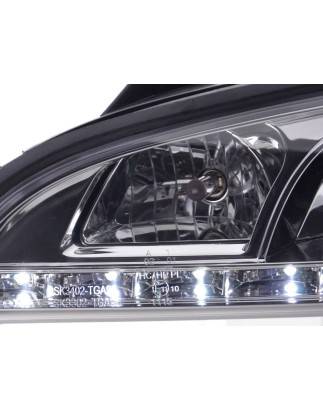 Daylight headlight LED DRL look Opel Tigra 95-03 chrome