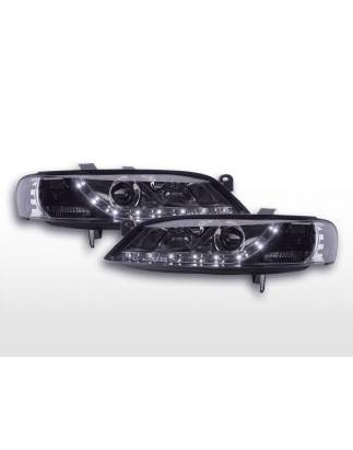 Phare Daylight LED DRL look Opel Vectra B 96-99 chrome