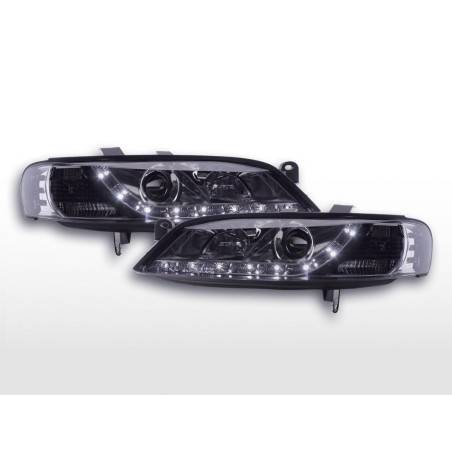 Phare Daylight LED DRL look Opel Vectra B 96-99 chrome