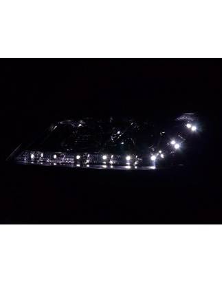 Phare Daylight LED DRL look Opel Vectra B 96-99 chrome