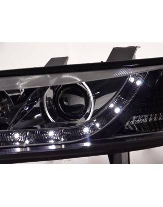 Phare Daylight LED DRL look Opel Vectra B 96-99 chrome