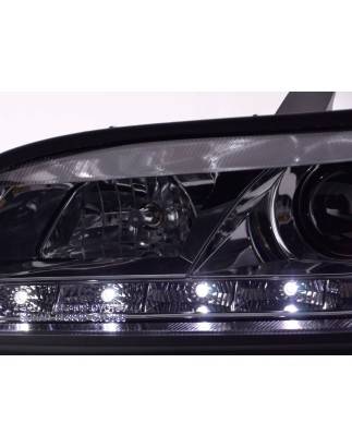 Phare Daylight LED DRL look Opel Vectra B 96-99 chrome