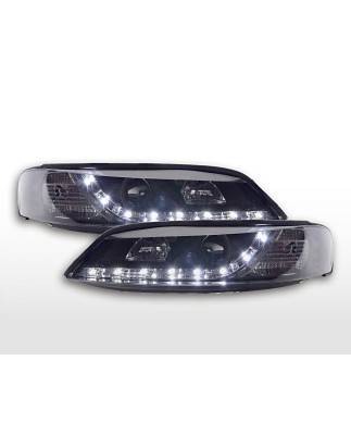 Phare Daylight LED DRL look Opel Vectra B 96-99 noir