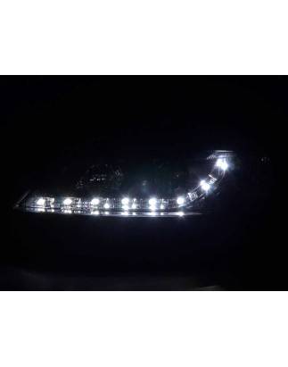 Phare Daylight LED DRL look Opel Vectra B 96-99 noir