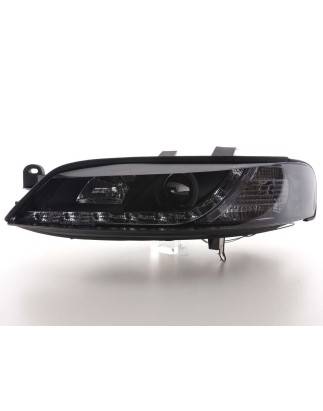 Phare Daylight LED DRL look Opel Vectra B 96-99 noir