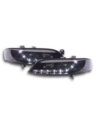 Phare Daylight LED DRL look Opel Vectra B 99-02 noir