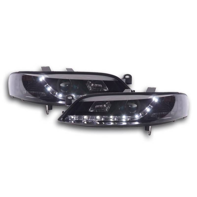 Daylight headlight LED DRL look Opel Vectra B 99-02 black