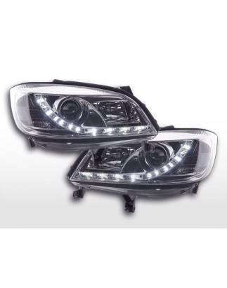 Daylight headlight LED DRL look Opel Zafira A 99-04 chrome