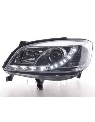 Daylight headlight LED DRL look Opel Zafira A 99-04 chrome