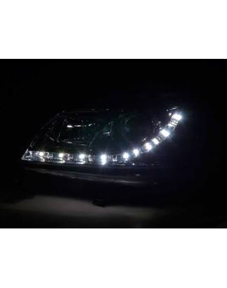 Daylight headlight LED DRL look Opel Zafira A 99-04 chrome