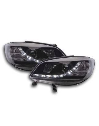 Phare Daylight LED DRL look Opel Zafira A 99-04 noir