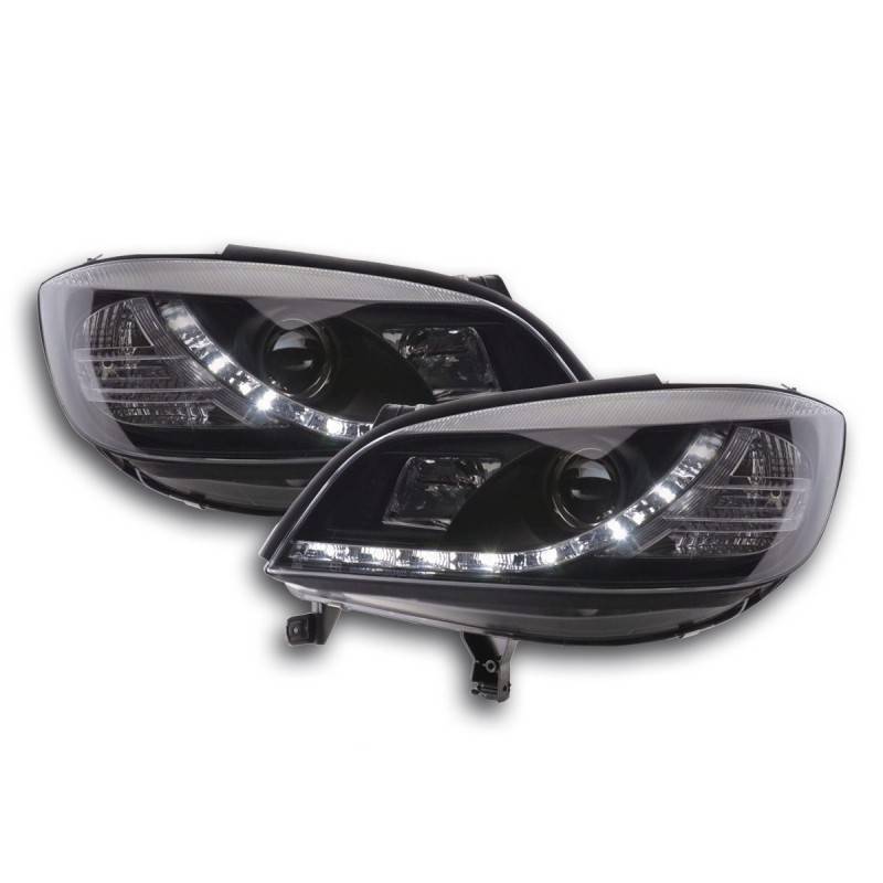 Daylight headlight LED DRL look Opel Zafira A 99-04 black