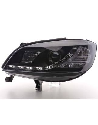 Phare Daylight LED DRL look Opel Zafira A 99-04 noir