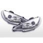 Daylight headlight LED DRL look Peugeot 206 98- chrome