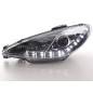 Daylight headlight LED DRL look Peugeot 206 98- chrome