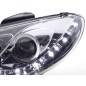 Daylight headlight LED DRL look Peugeot 206 98- chrome