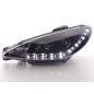 Phare Daylight LED DRL look Peugeot 206 98- noir