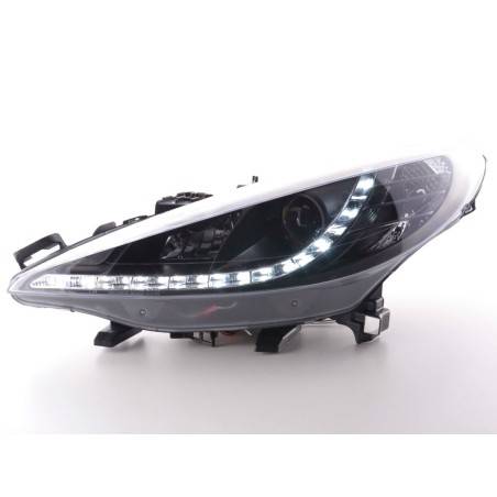 Phare Daylight LED DRL look Peugeot 207 06- noir