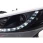 Daylight headlight LED DRL look Peugeot 207 06- black