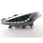 Daylight headlight LED DRL look Peugeot 207 06- black