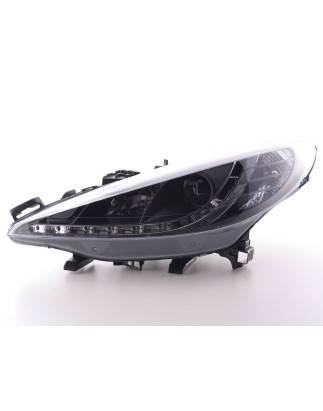 Daylight headlight LED DRL look Peugeot 207 06- black