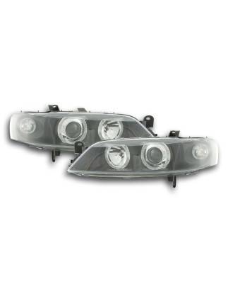 Angel eye headlight Opel Vectra B Bj: 99-02 black