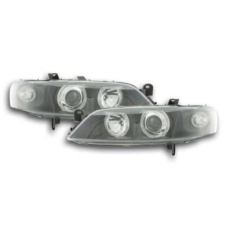 Angel eye headlight Opel Vectra B Bj: 99-02 black