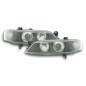 Angel eye headlight Opel Vectra B Bj: 99-02 black