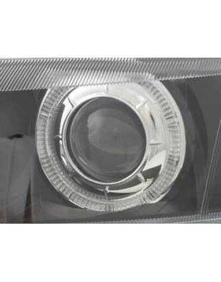 Angel eye headlight Opel Vectra B Bj: 99-02 black