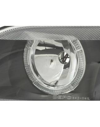 Angel eye headlight Opel Vectra B Bj: 99-02 black