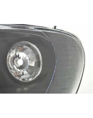 Angel eye headlight Opel Vectra B Bj: 99-02 black