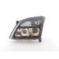 Angel eye headlight Opel Vectra C 02-04 black