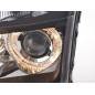 Angel eye headlight Opel Vectra C 02-04 black