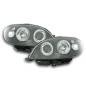 Headlight set Citroen Saxo 00-02 black