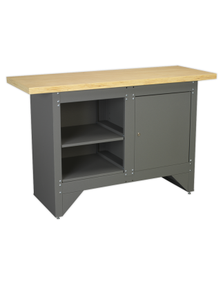 Workbench with Cupboard Heavy-Duty