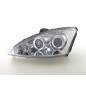 Headlight set Ford Focus 98-01 chrome