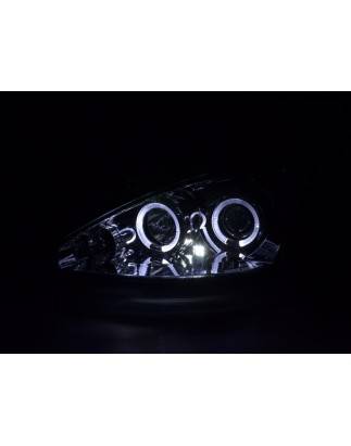 Headlight set Ford Focus 98-01 chrome