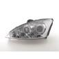 Headlight set Ford Focus 98-01 chrome