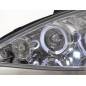 Headlight set Ford Focus 98-01 chrome