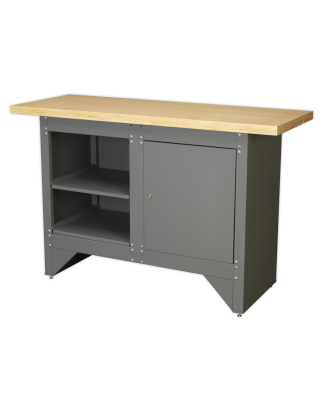 Workbench with Cupboard Heavy-Duty